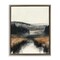 Stupell Industries Sepia Countryside Landscape Floating Frame By Annabelle Hall